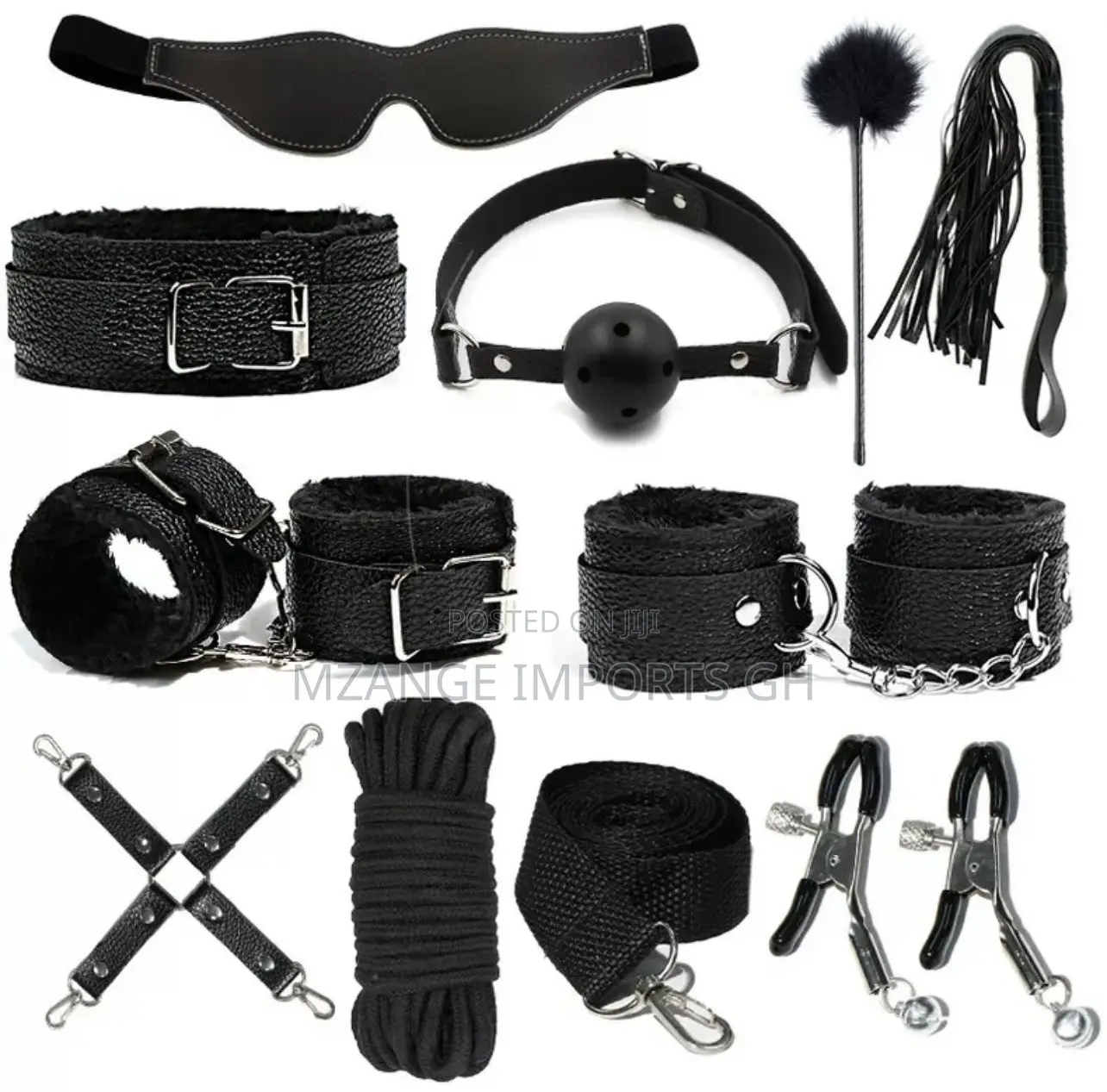 BDSM Kinky Bondage Set Restrain Sex Toys Men Women