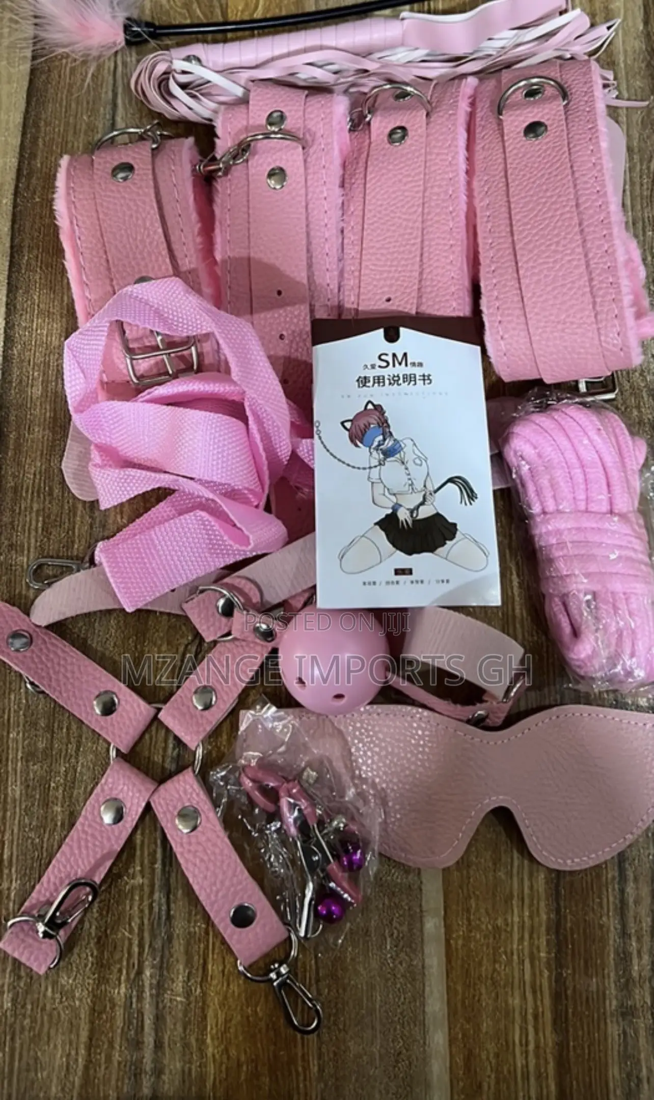 BDSM Kinky Bondage Set Restrain Sex Toys Men Women