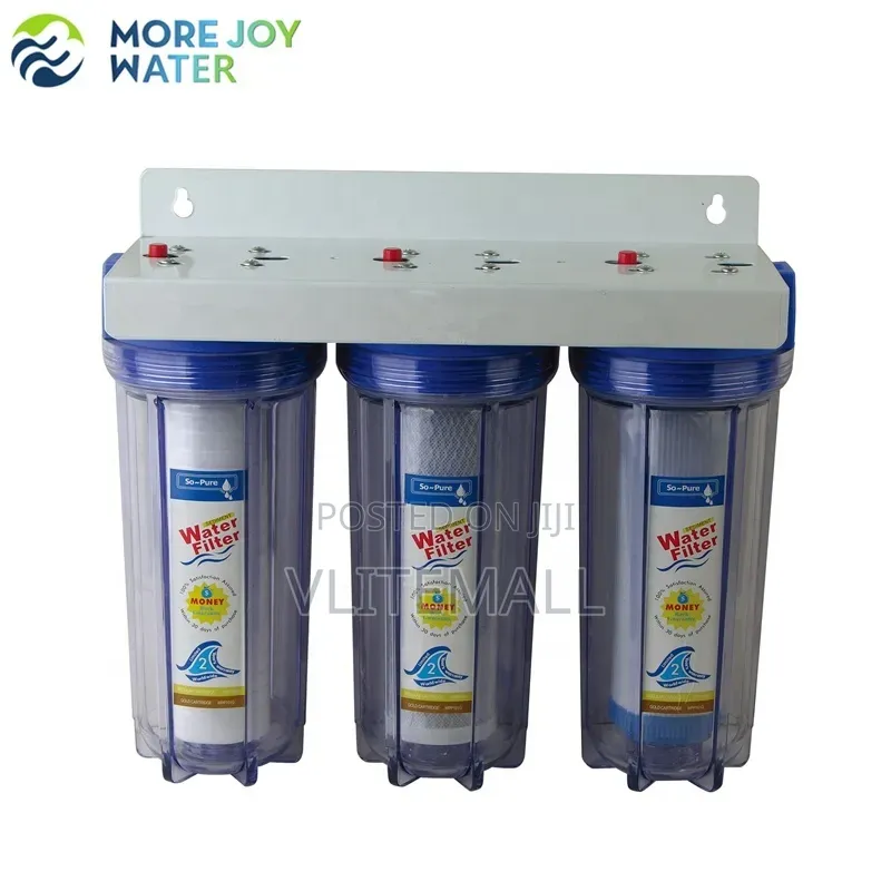 Water Filter Three Bottles