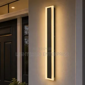 Horizontal Fence Wall Light Warm. Color