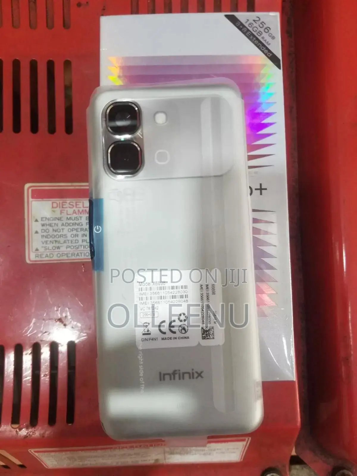 New Infinix Hot 70 Pro 5G+ 256 GB Silver