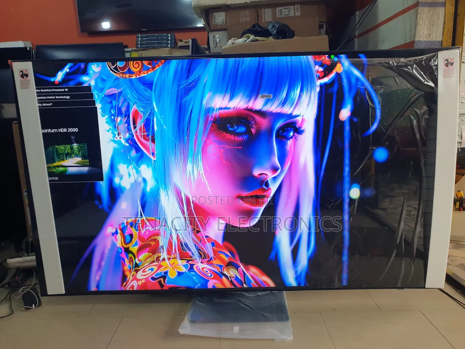 75"neo Qled Samsung Uhd HDR Smart Satellite TV
