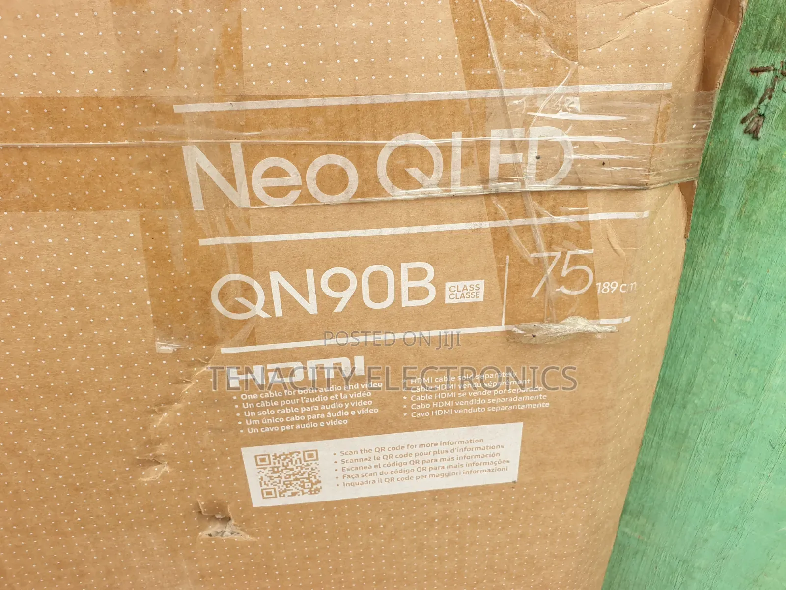 75"neo Qled Samsung Uhd HDR Smart Satellite TV