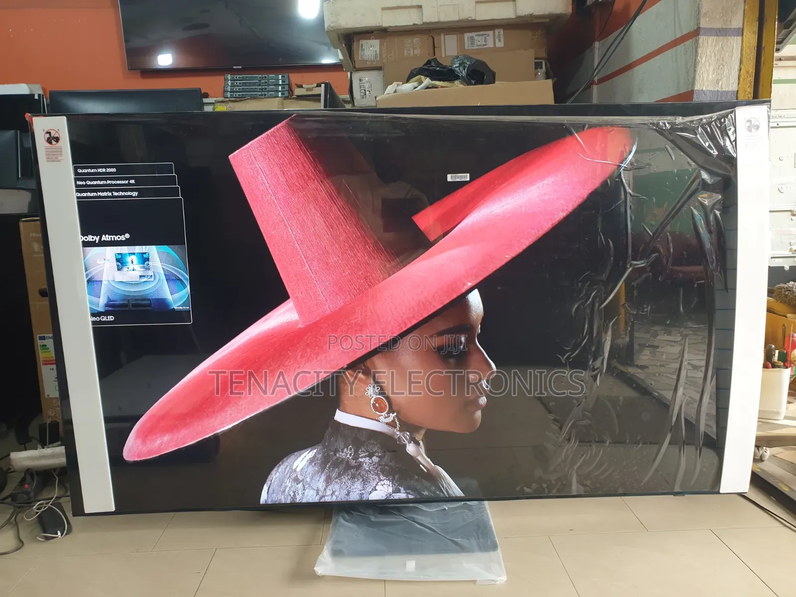 75"neo Qled Samsung Uhd HDR Smart Satellite TV