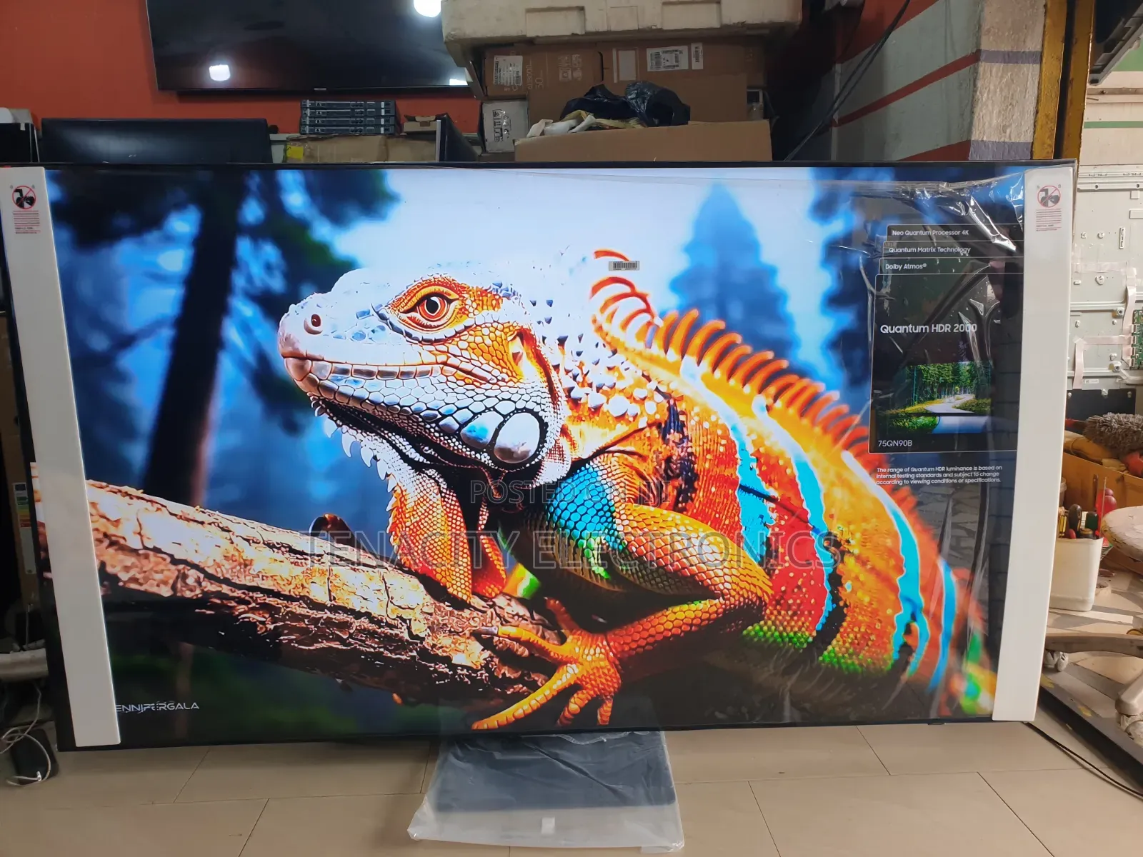 75"neo Qled Samsung Uhd HDR Smart Satellite TV