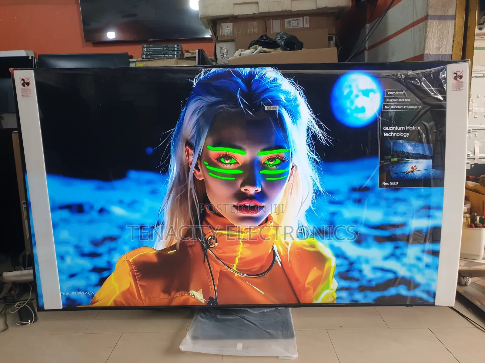 75"neo Qled Samsung Uhd HDR Smart Satellite TV
