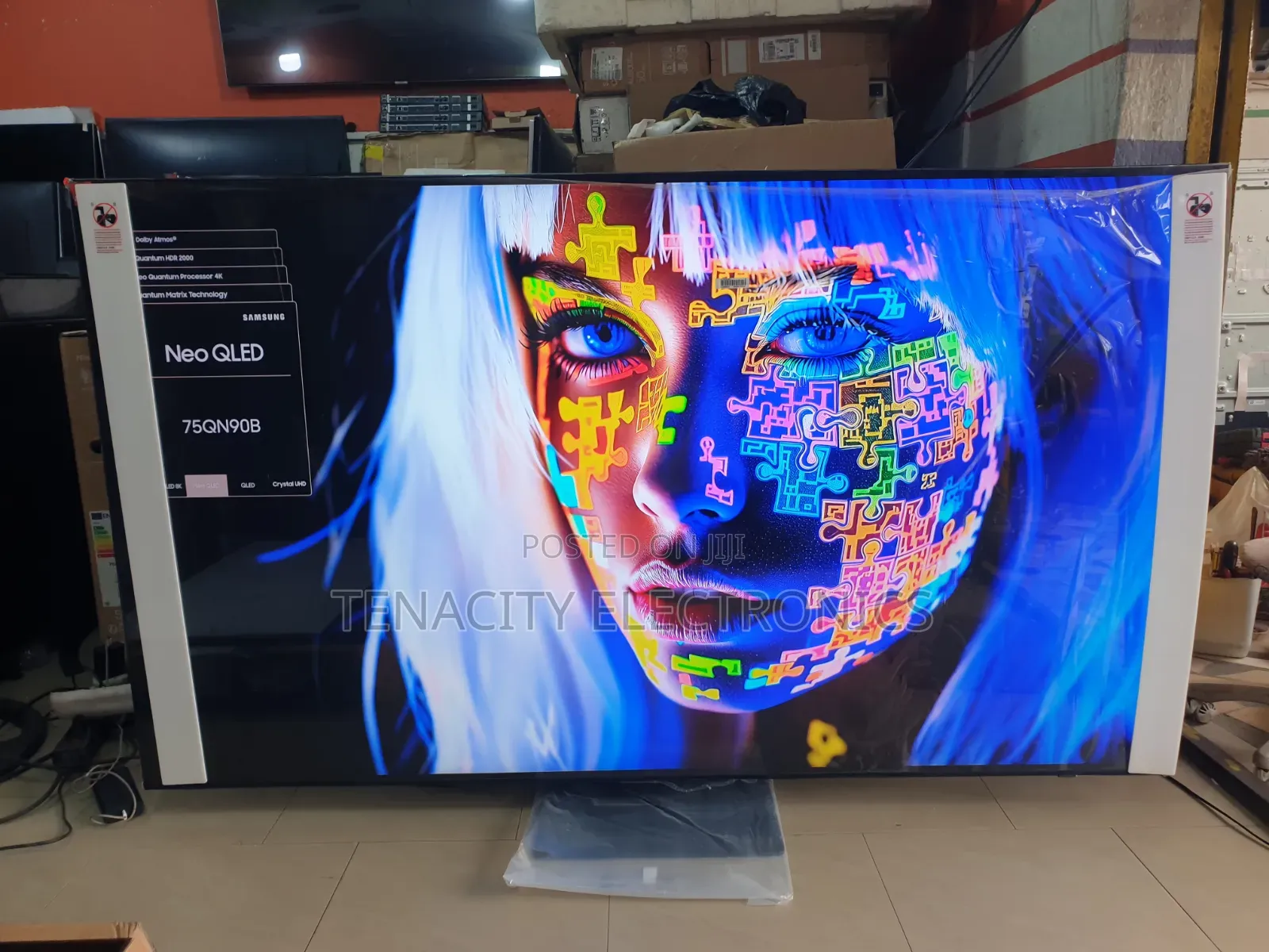 75"neo Qled Samsung Uhd HDR Smart Satellite TV