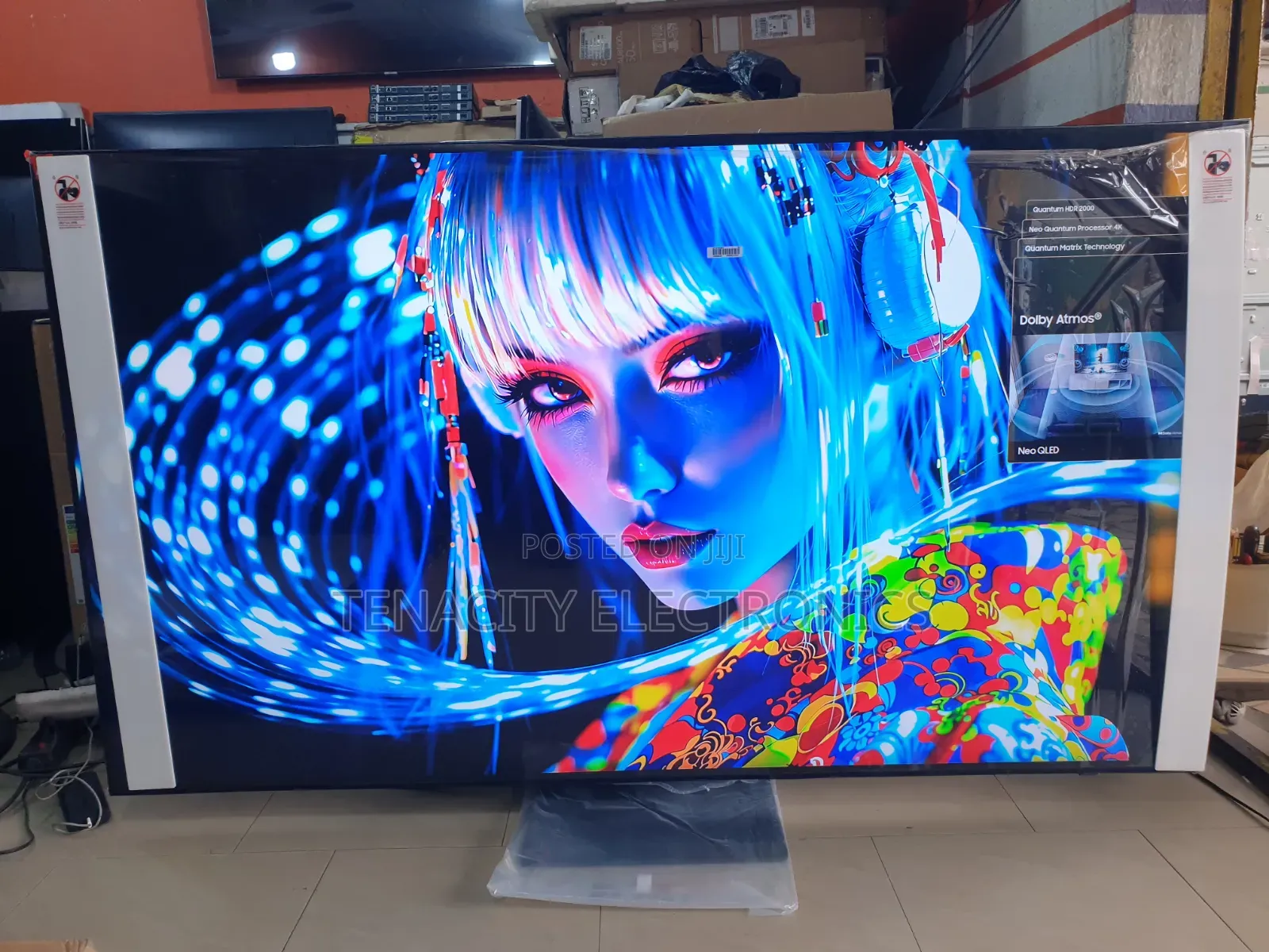 75"neo Qled Samsung Uhd HDR Smart Satellite TV