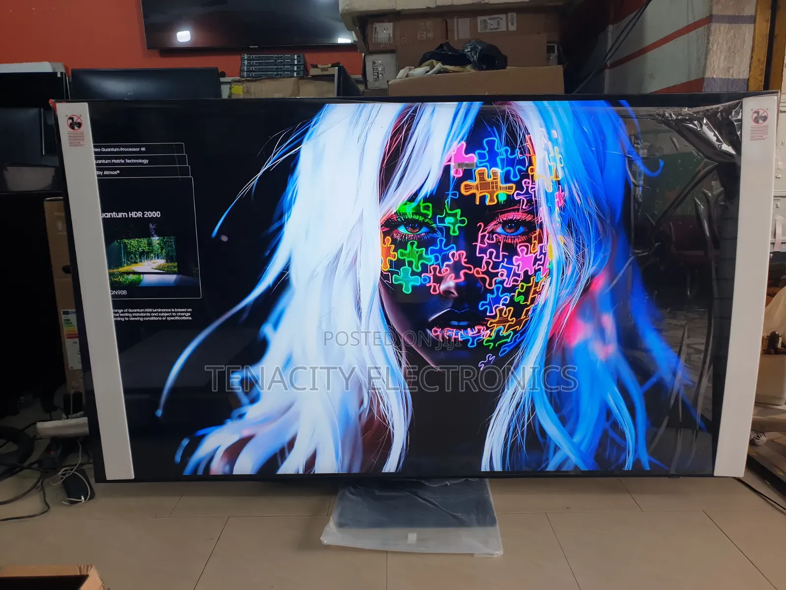 75"neo Qled Samsung Uhd HDR Smart Satellite TV