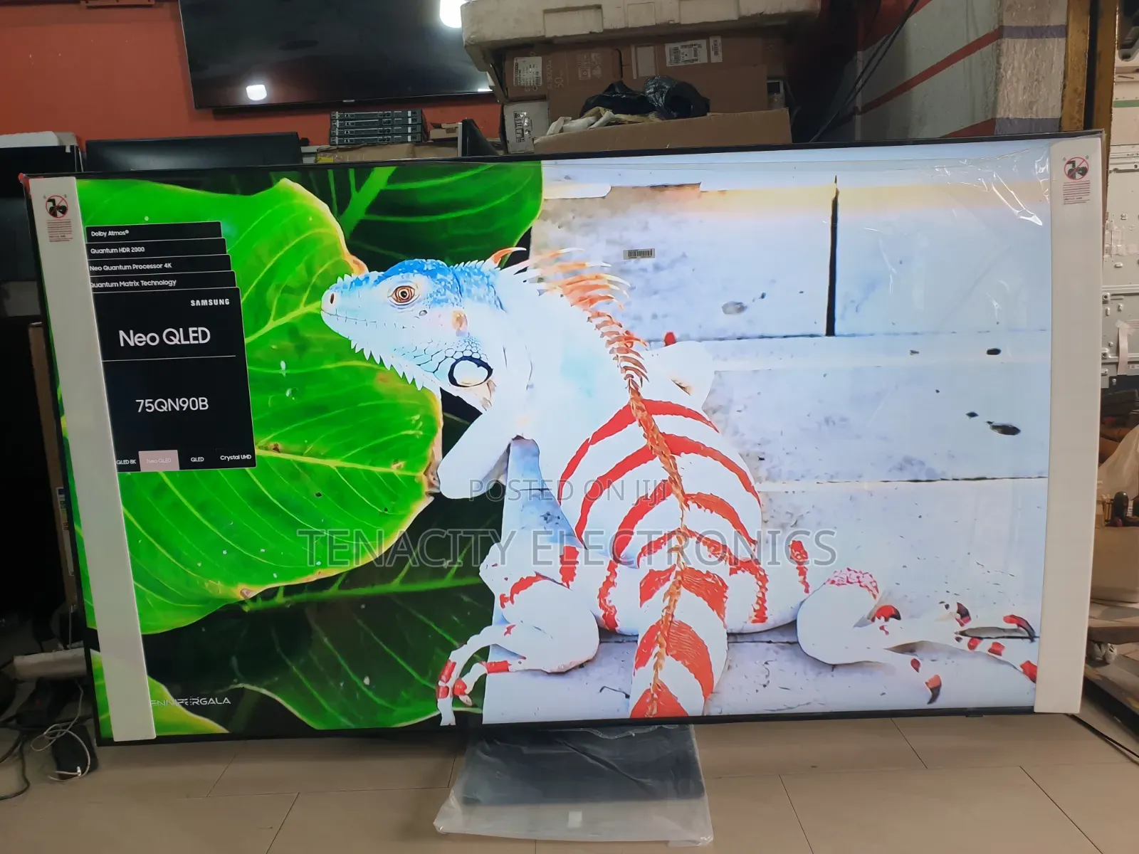 75"neo Qled Samsung Uhd HDR Smart Satellite TV