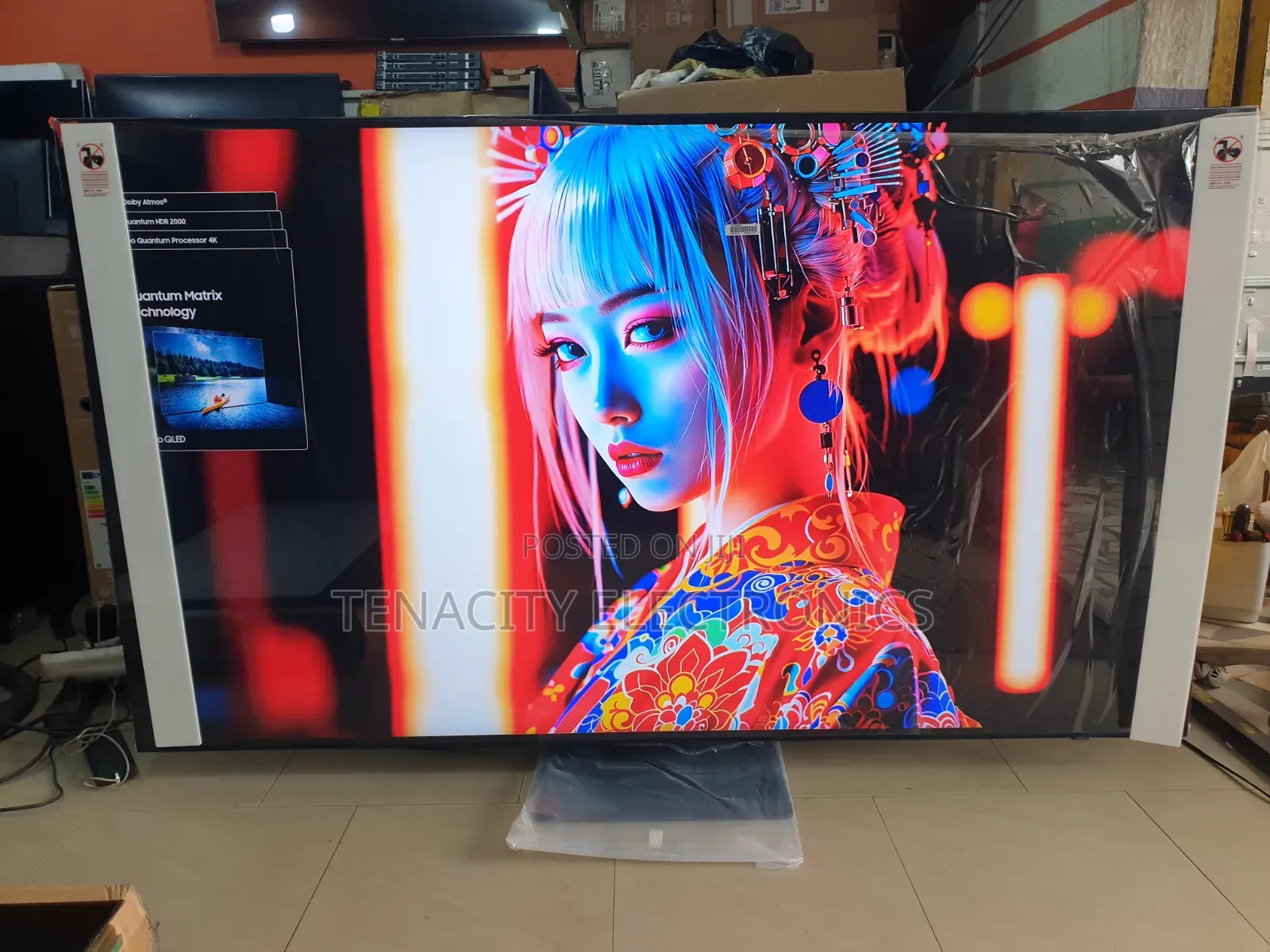 75"neo Qled Samsung Uhd HDR Smart Satellite TV