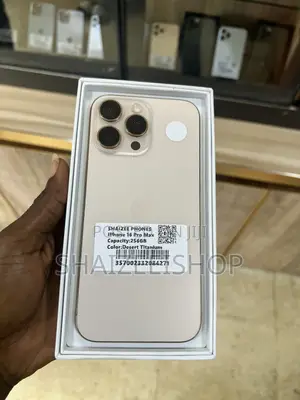 New Apple iPhone 16 Pro Max 256 GB Gold