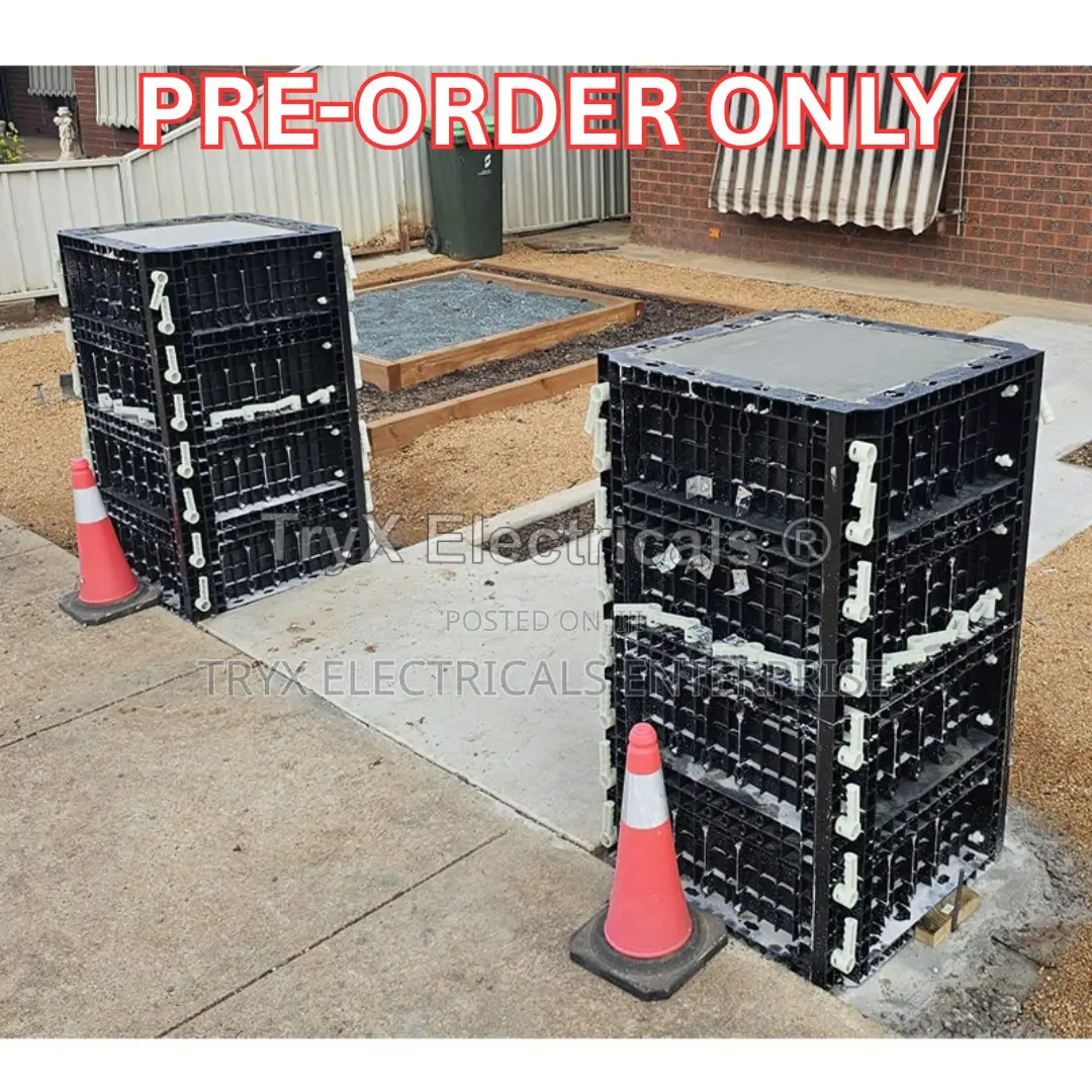 Adjustable Concrete Square Mold - Pre-Order Only