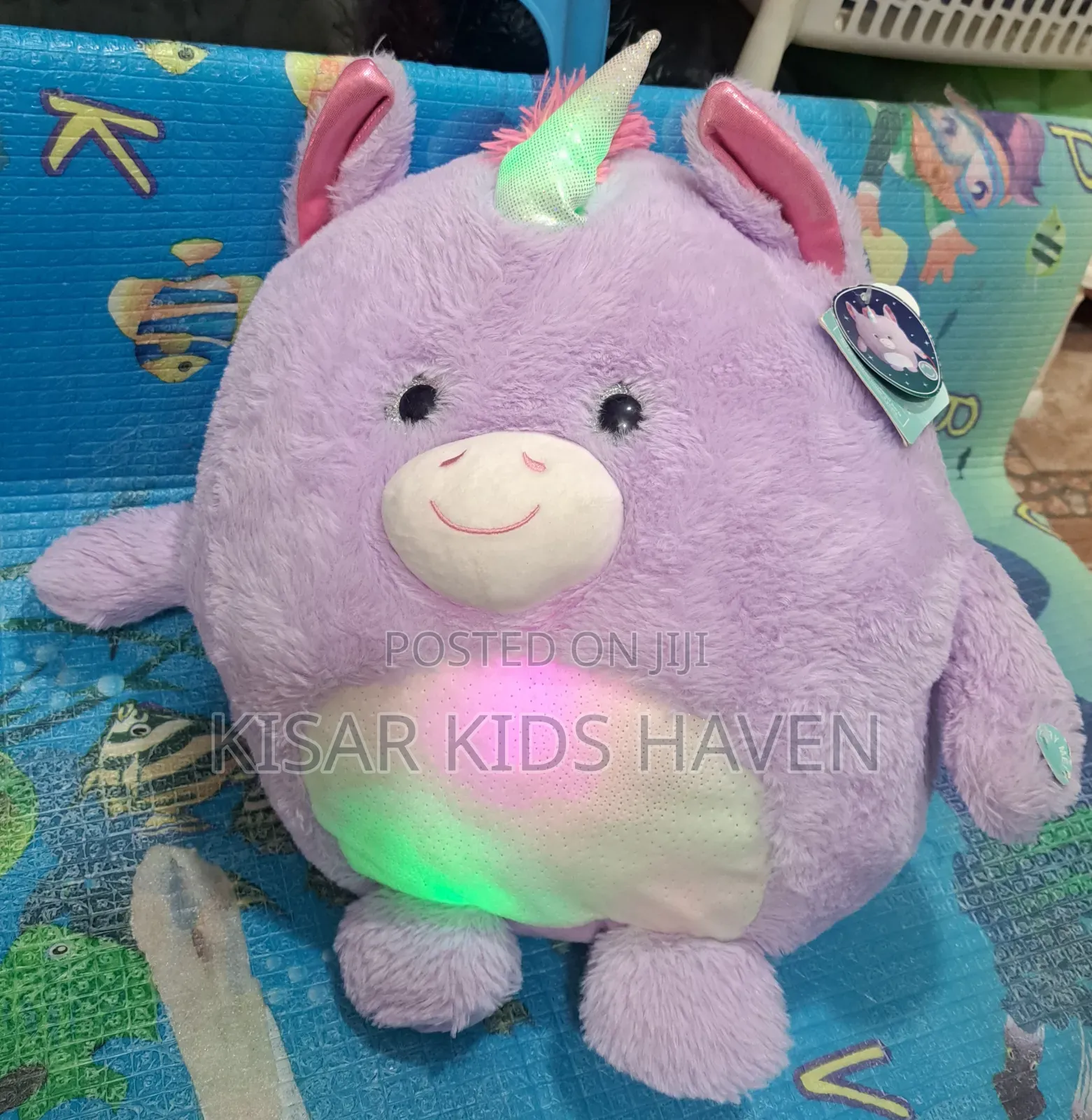 Neatly Used Teddy Bear With Light 0 to 4 Years