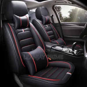Complete 5 Seater Premium Seat Covers With Neck and Lumbar Support