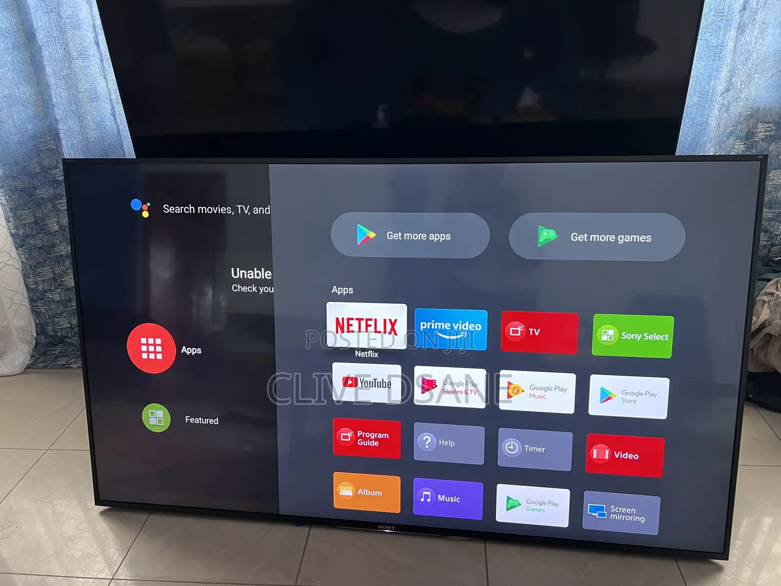 Sony Bravia 65" HDR Smart Android TV (XBR-65X850D)