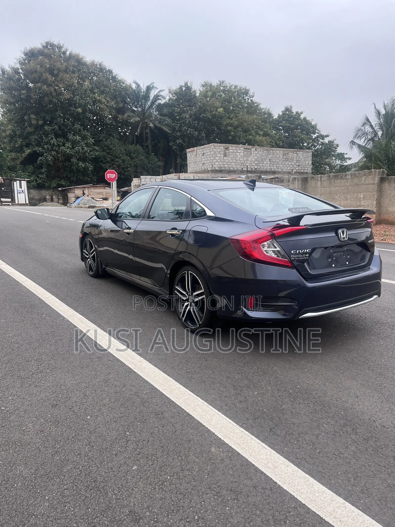 Honda Civic Touring Sedan 2019 Black
