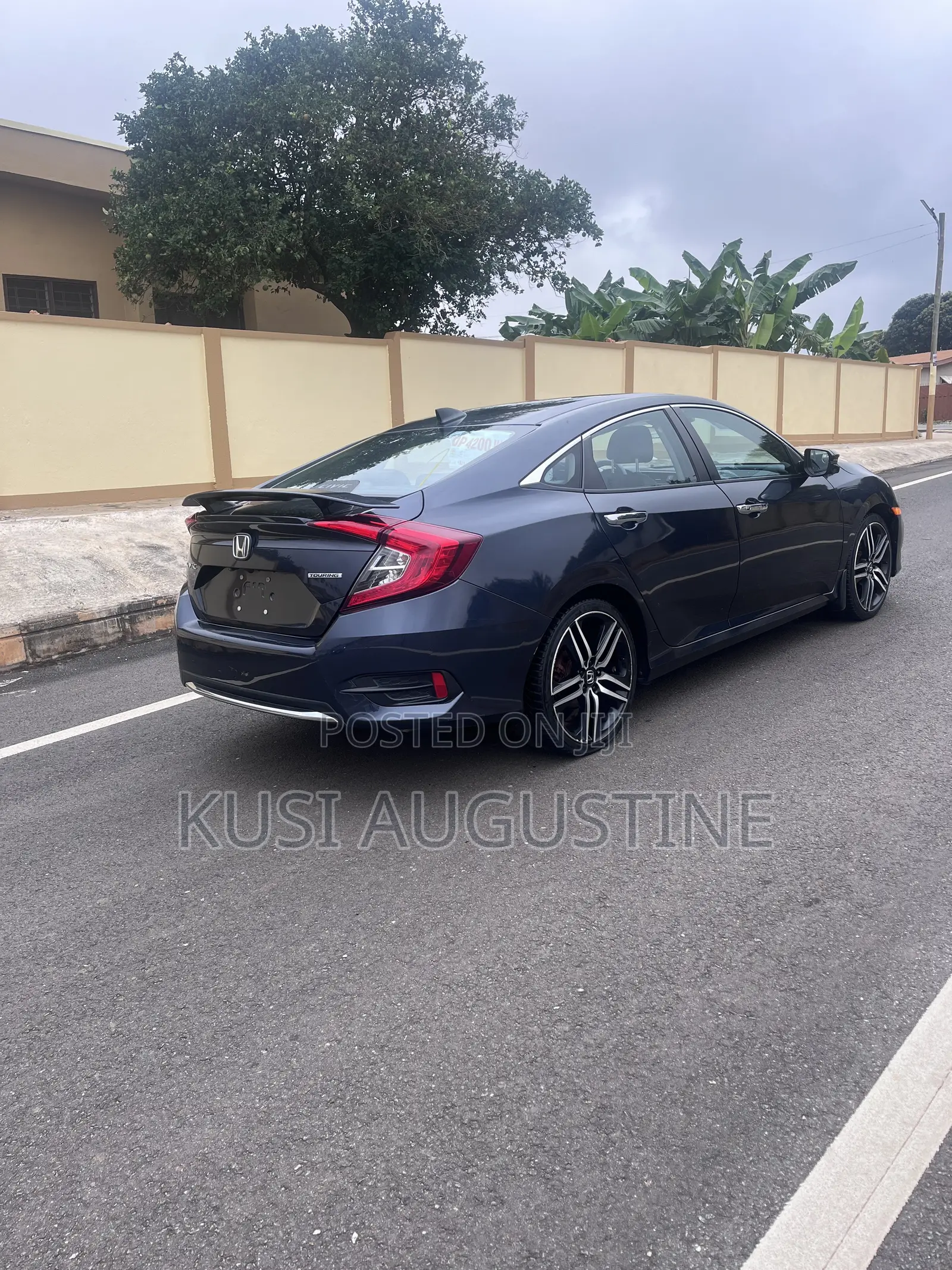 Honda Civic Touring Sedan 2019 Black