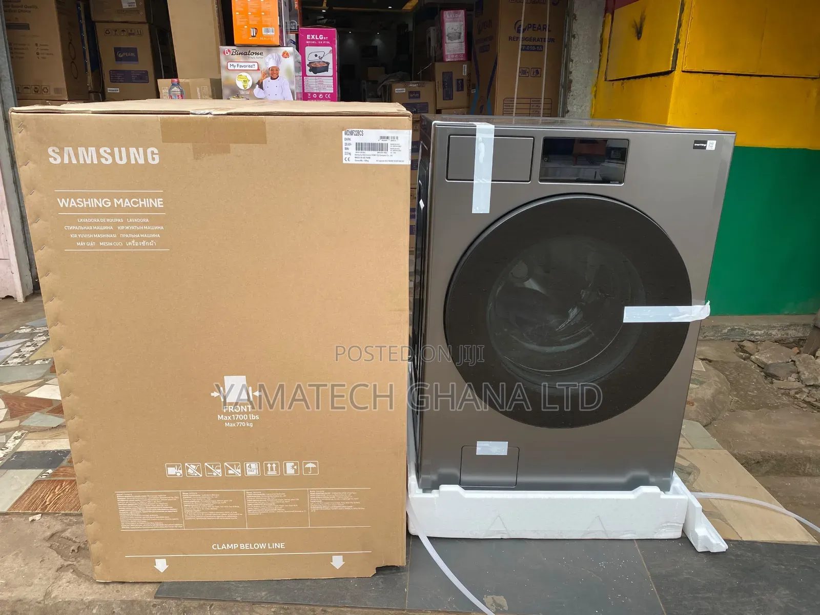 Samsung 22kg/11kg Dryer Front Load Commercial Laundry Washing Machine