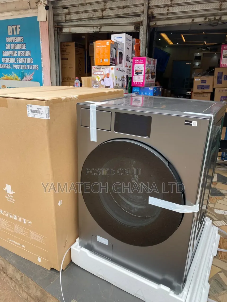 Samsung 22kg/11kg Dryer Front Load Commercial Laundry Washing Machine