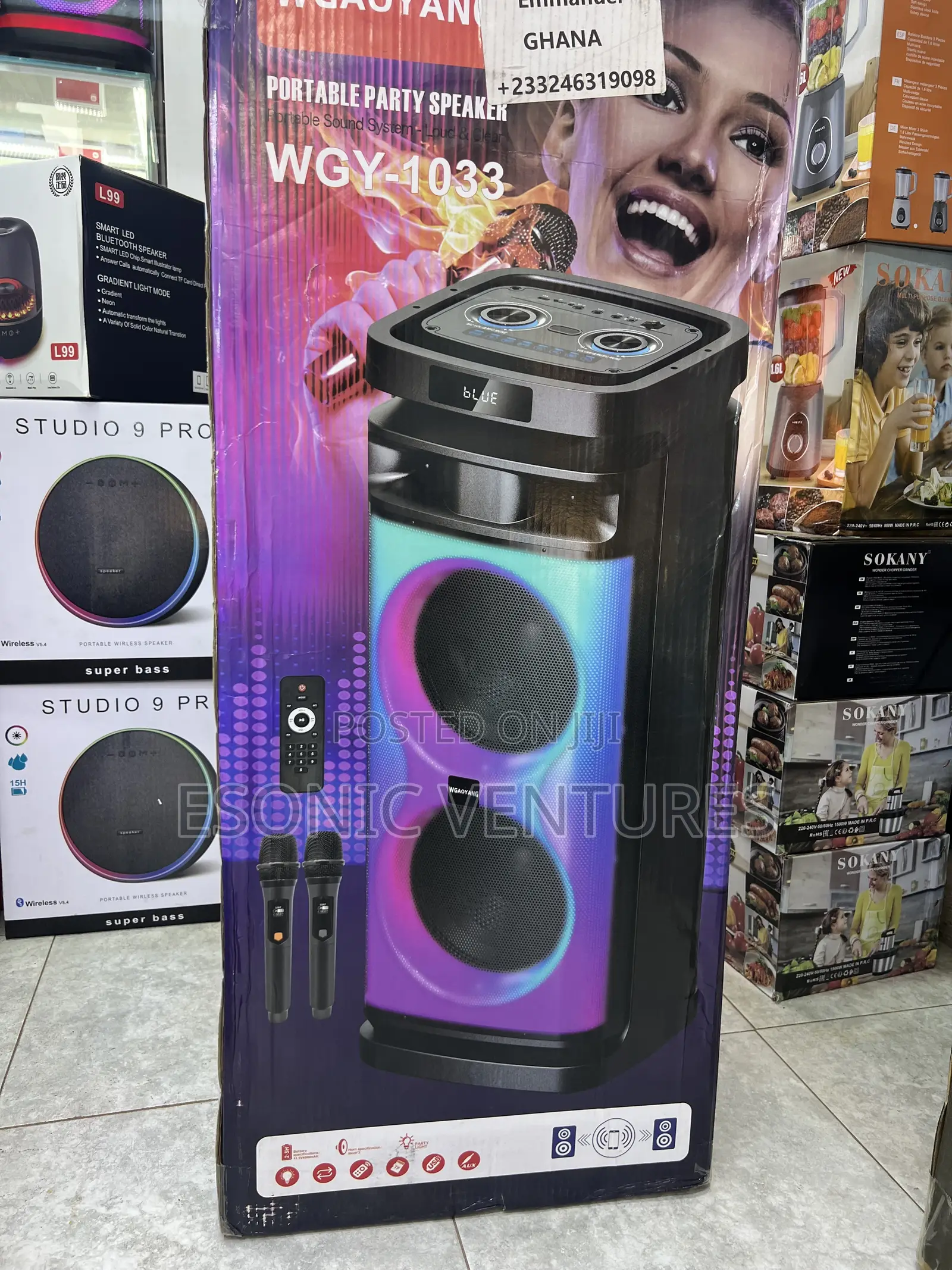 Wgaoyang Rechargeable Speaker
