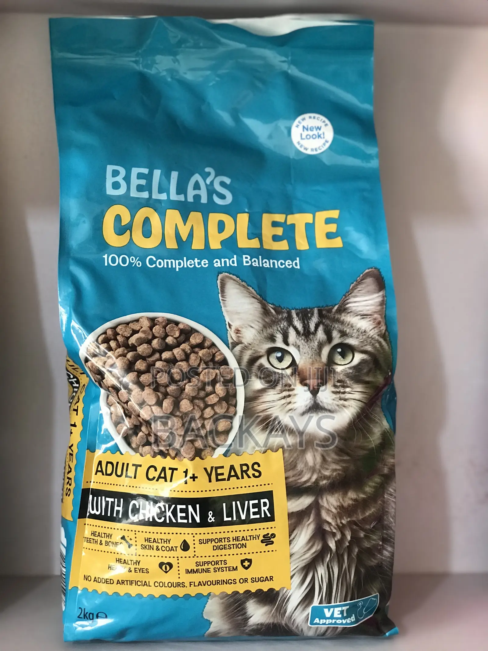 2kg Bella’s Complete Adult Cat Food