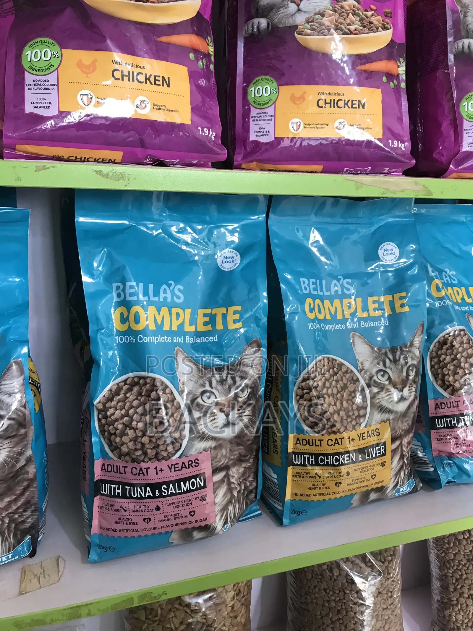 2kg Bella’s Complete Adult Cat Food