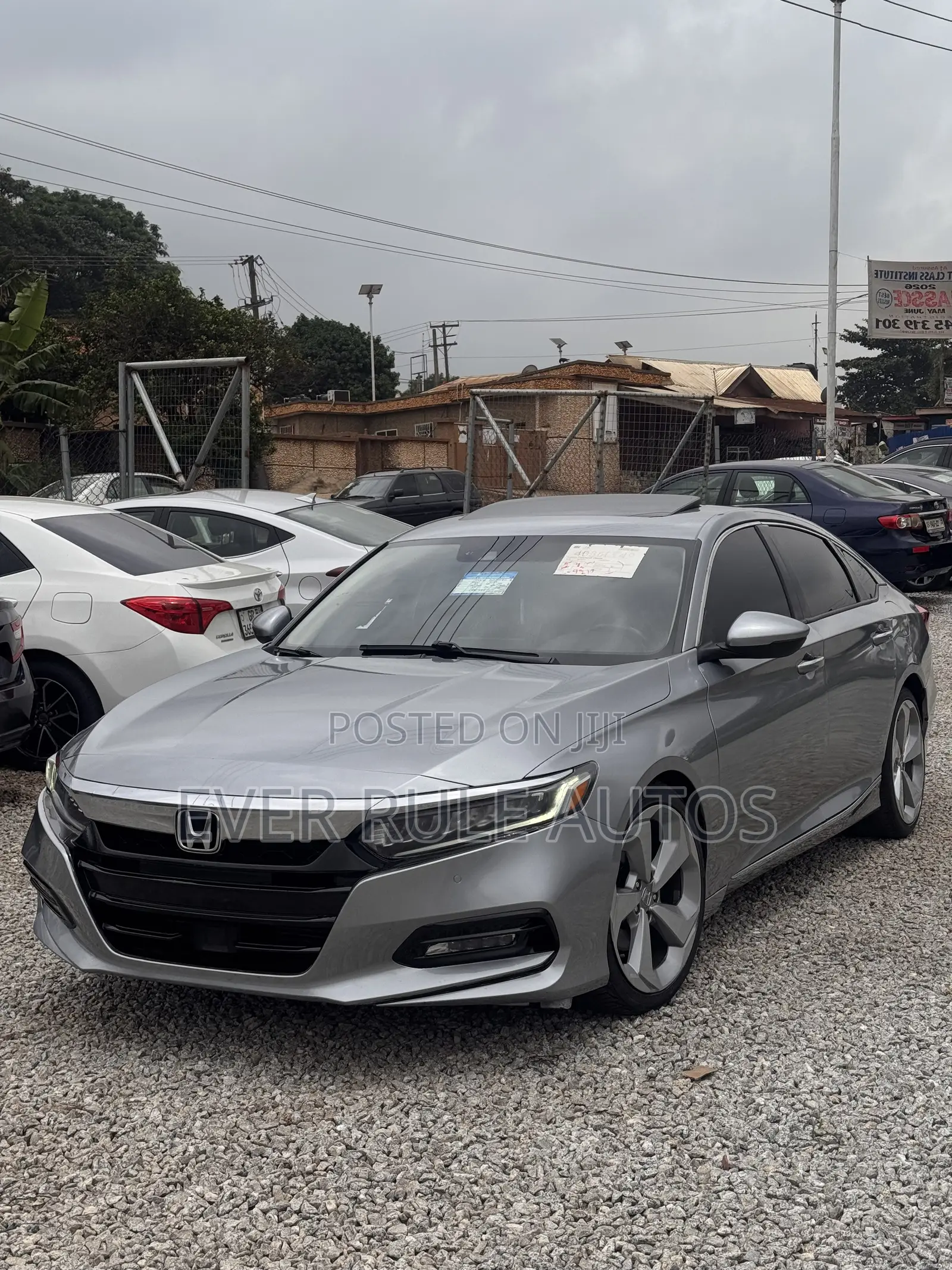 Honda Accord Touring 2018 Silver