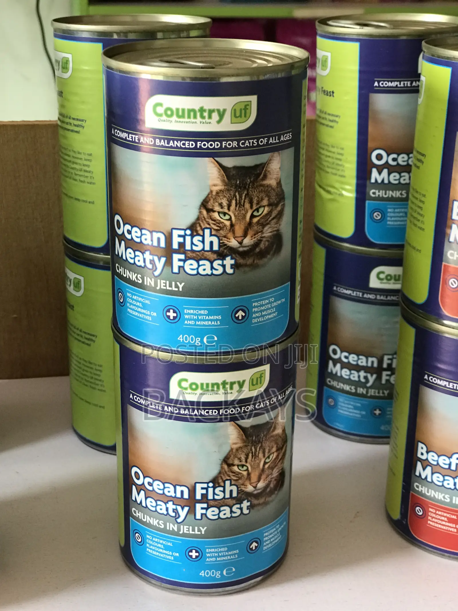 Country Meaty Feats Canned Cat Food