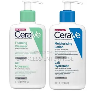 Cerave Moisturizing Lotion & Foaming Cleanser Fl Oz/ 236ml