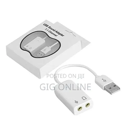 7.1 Channel USB Audio Sound Adapter