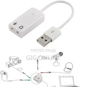 7.1 Channel USB Audio Sound Adapter