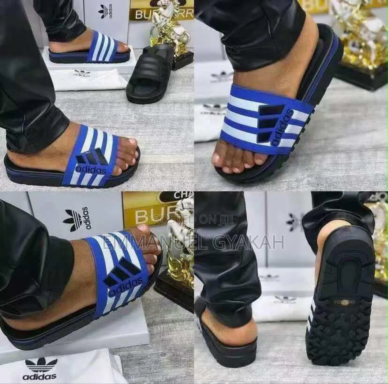 Adidas, Burberry, Daily Paper Slippers, D G Slide