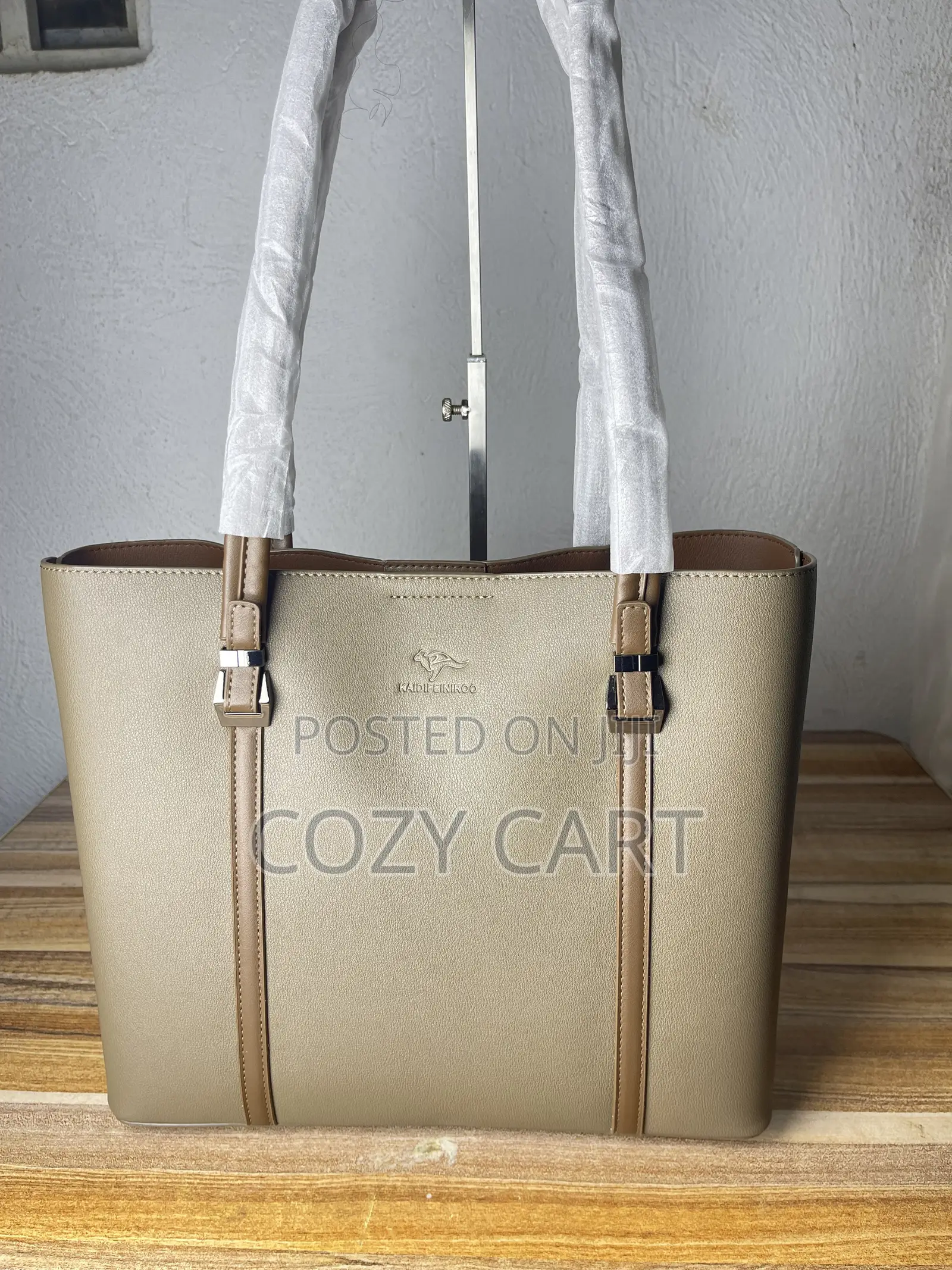 Coorperate Leather Tote Bag