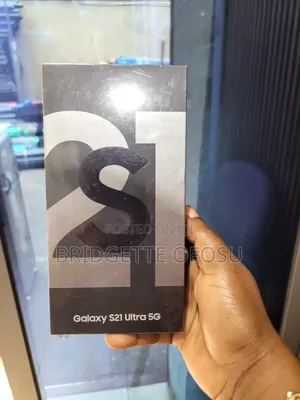 New Samsung Galaxy S21 Ultra 5G 128 GB Black