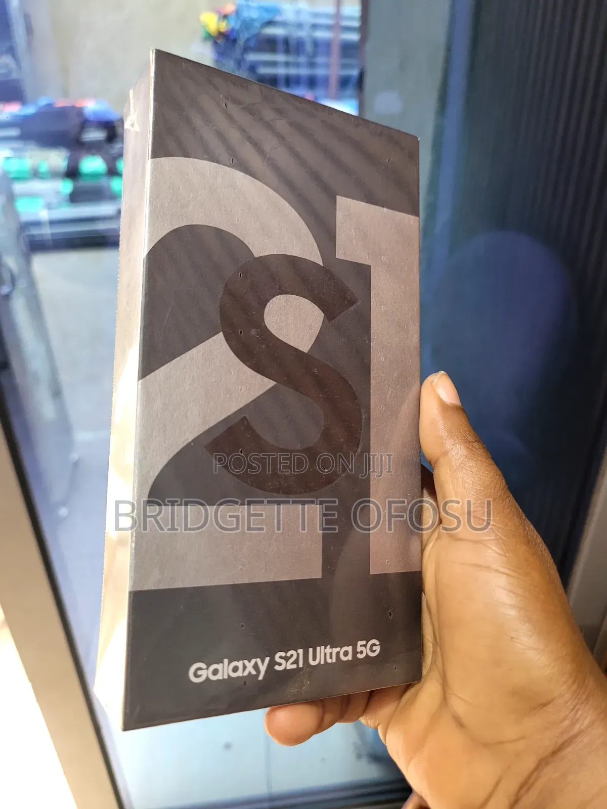 New Samsung Galaxy S21 Ultra 5G 128 GB Black
