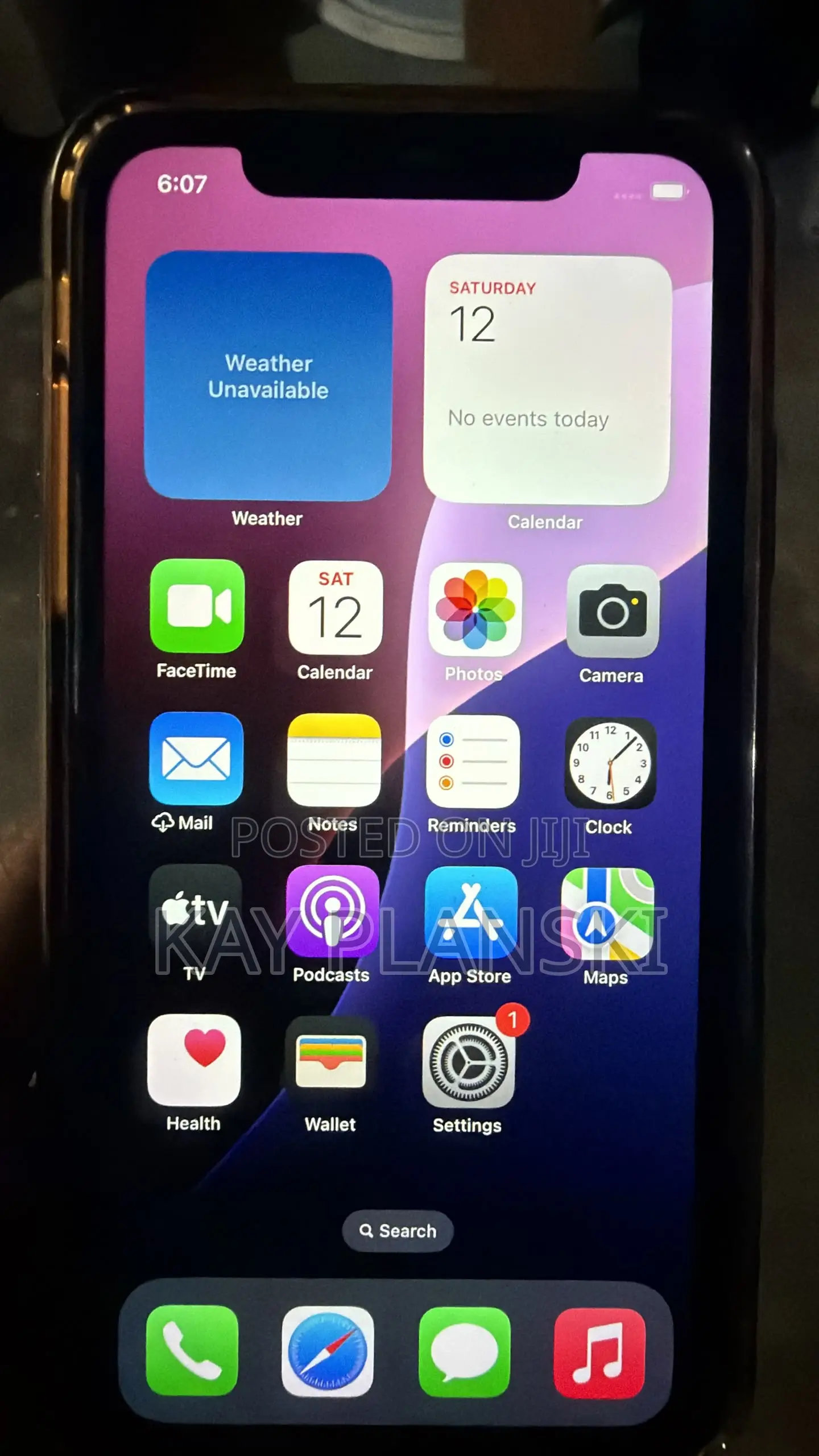 Apple iPhone 11 128 GB Black