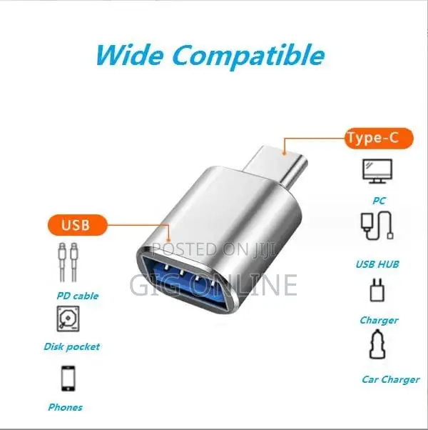 Otg USB V8 Type-C Adapter