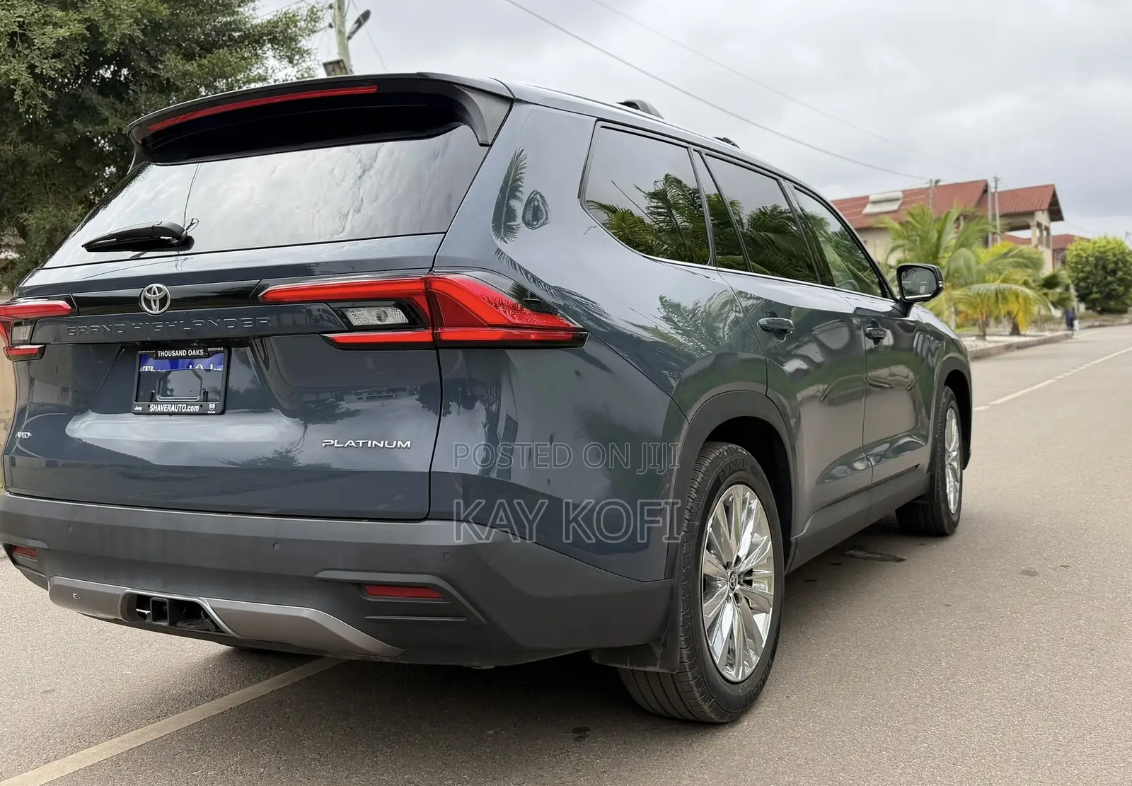 Toyota Highlander Platinum AWD 2024 Blue
