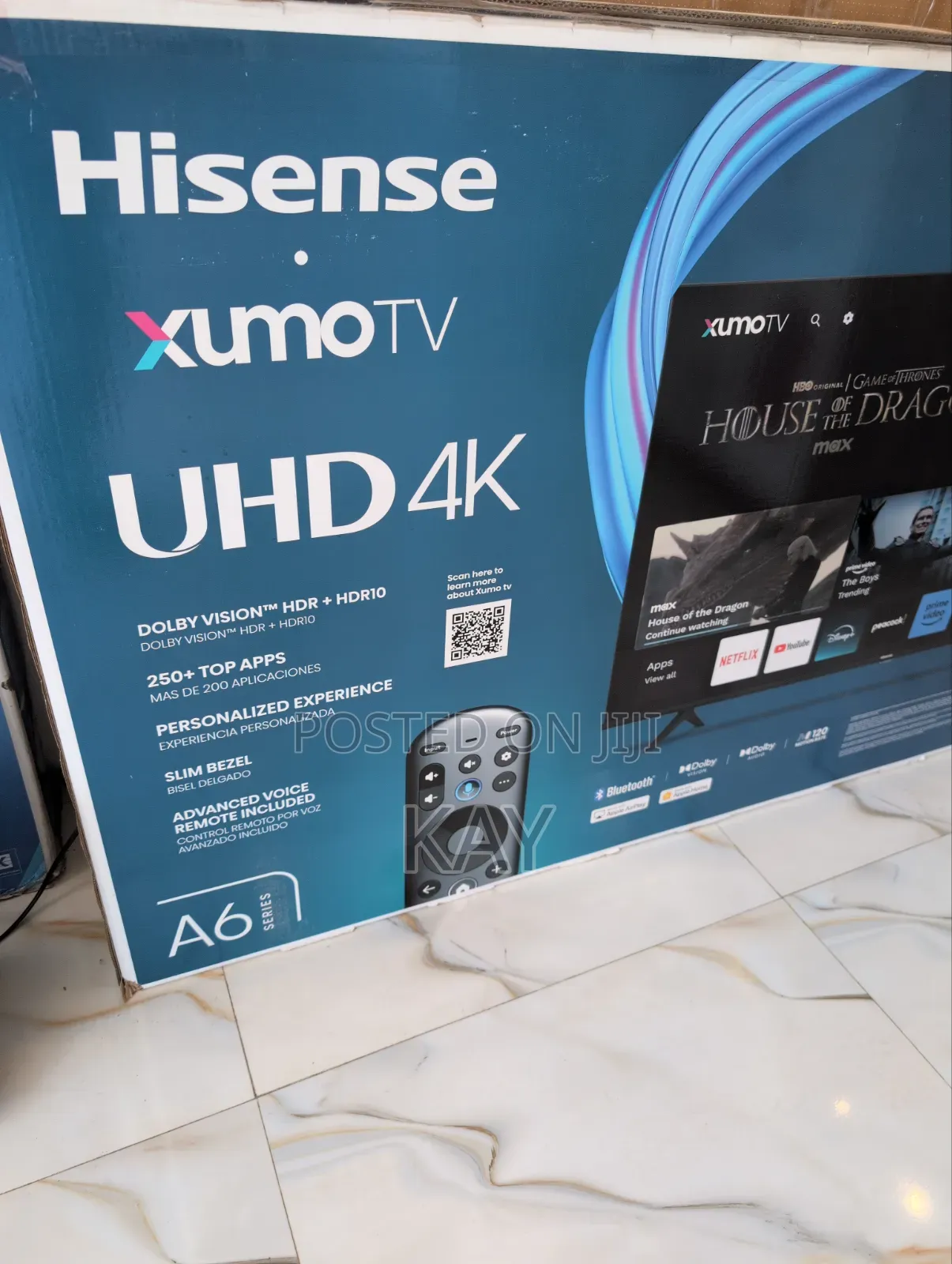 New Hisense Xumotv UHD4K 55 Inch