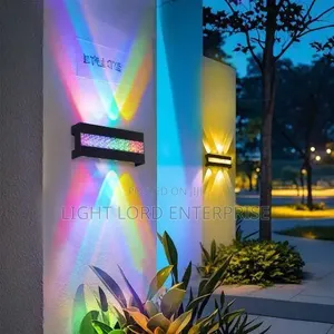 Romantic Transparent Led Wall Lamp Muiti Color
