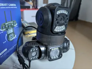 4G 3 Lens Smart AI CCTV Camera