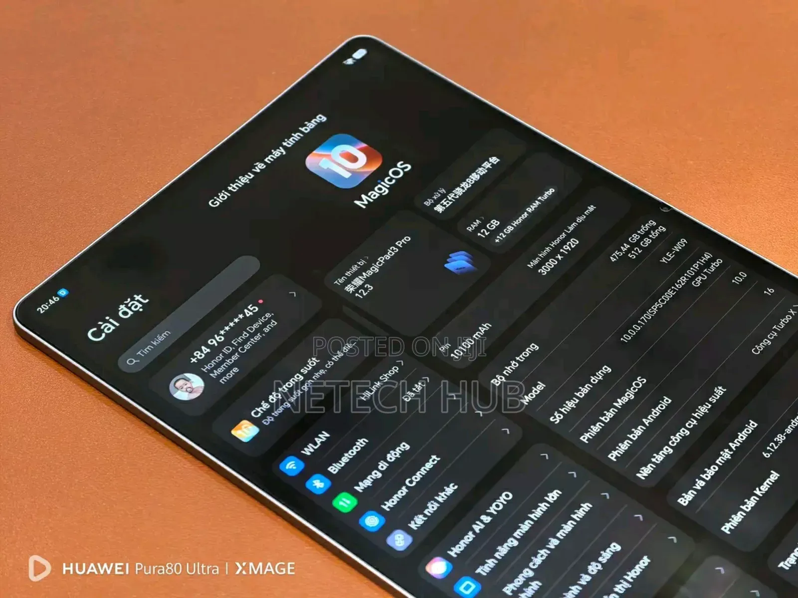 New Honor MagicPad 3 512 GB Gray