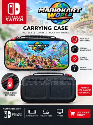 Nintendo Switch 2 Carrying Case - Mario Kart World | Protective Shell