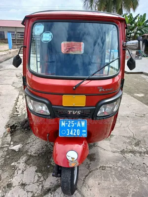 TVS King Deluxe Plus iTouch Start 2025 Red
