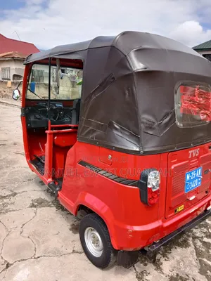 TVS King Deluxe Plus iTouch Start 2025 Red