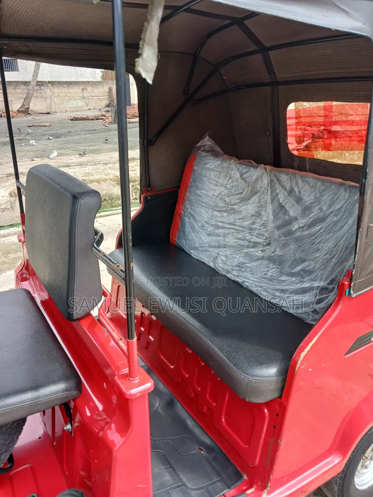 TVS King Deluxe Plus iTouch Start 2025 Red