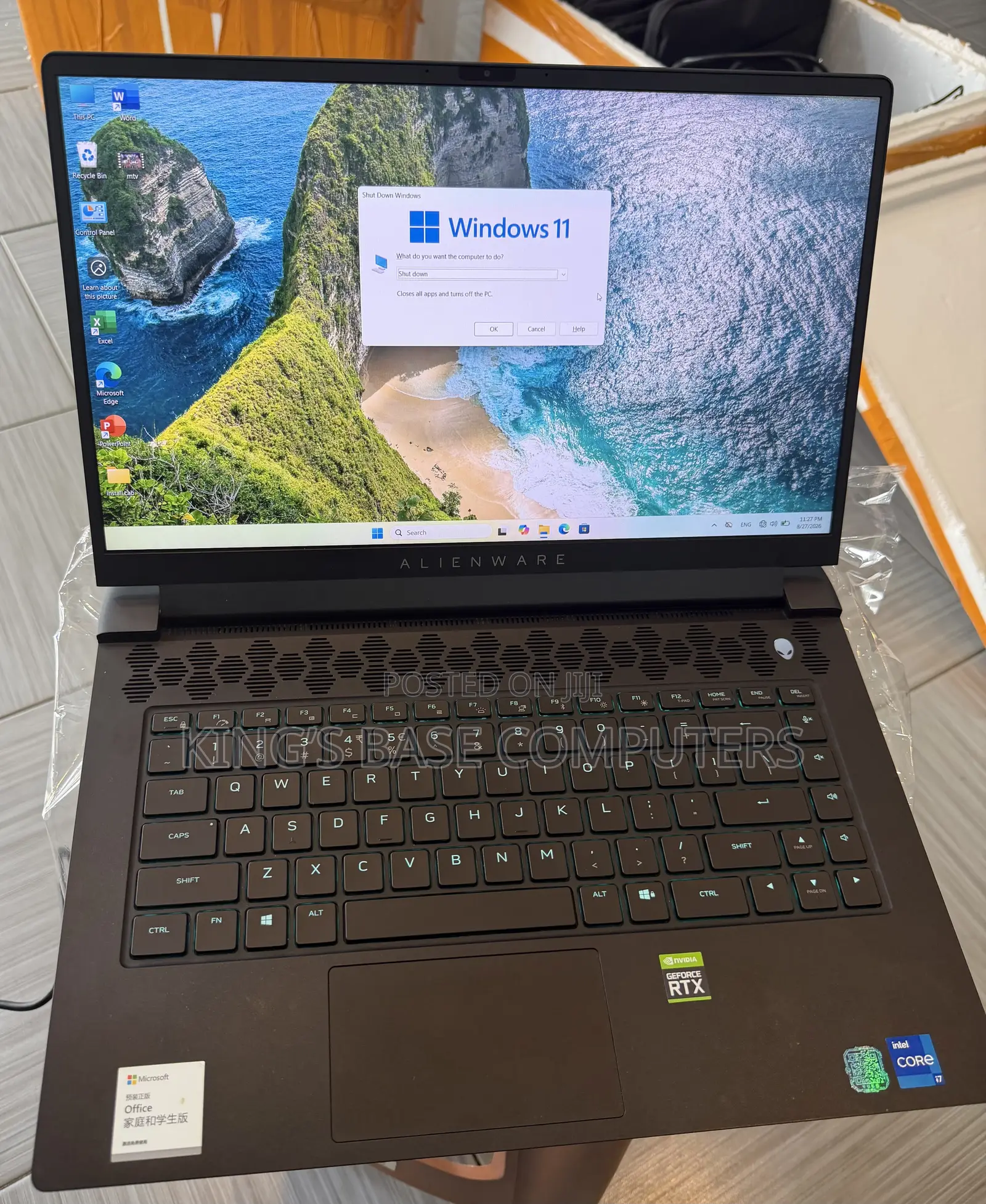 Laptop Dell Allenware M15 R5 16GB Intel Core i7 SSD 512GB