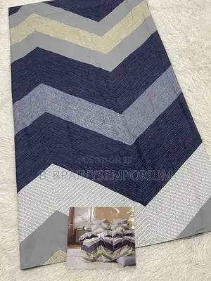 1 Flat Bedsheet + 4 Pillow Cases for King/Queen/Double Bed