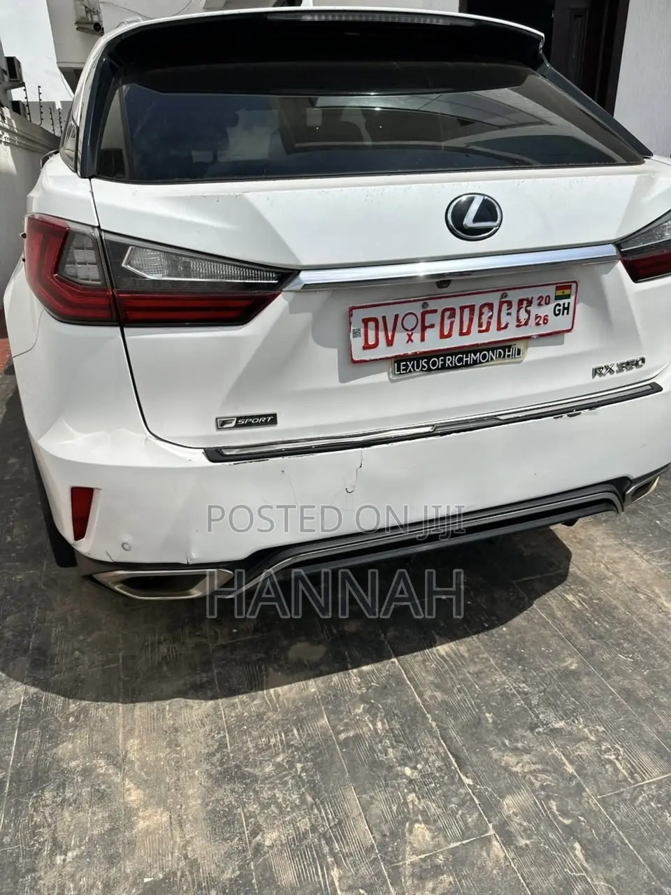 Lexus RX 350 FWD 2019 White